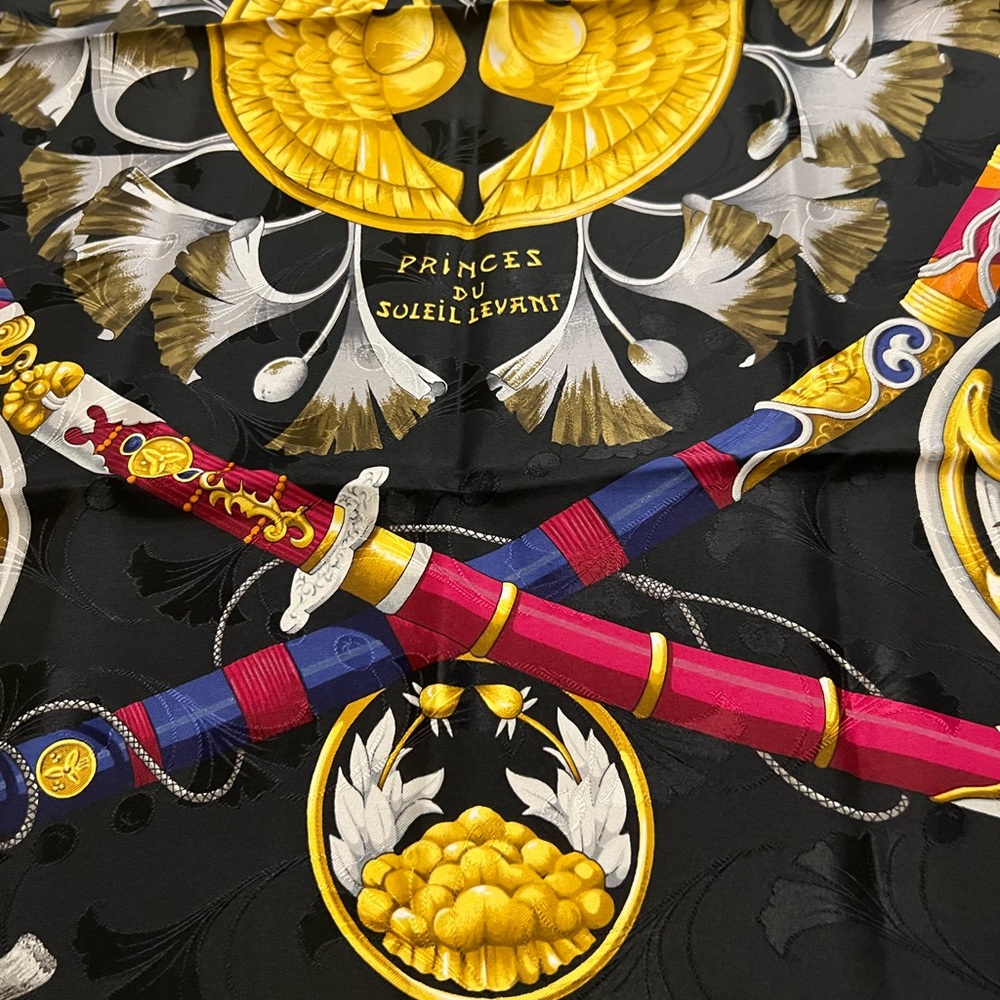 Hermes’ vintage silk scarf